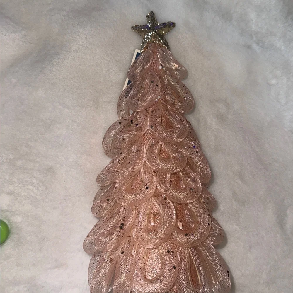 pink Glenda the good witch Christmas tree